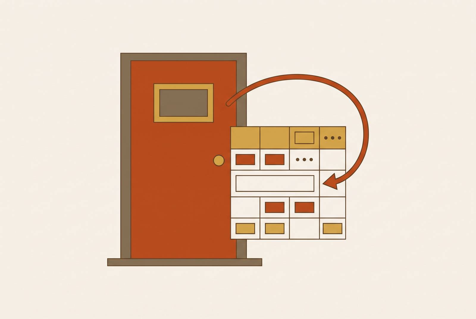 Cover illustration for “Door Schedule Omissions as Post-Award Liability and the Bid-Stage Reconciliation Standard That Transfers Risk Back to the Process”