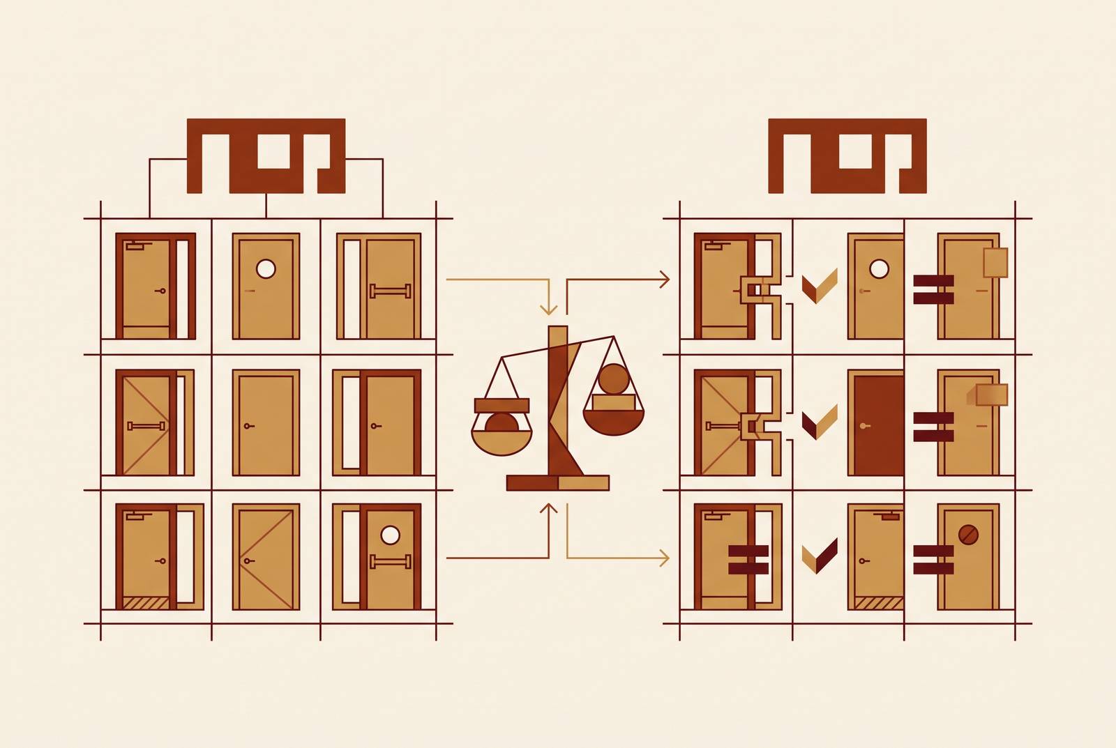 Cover illustration for “Partition Schedule Reconciliation in Division 8 Takeoffs”