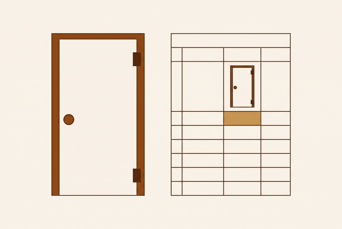 Cover illustration for “Door Schedule Discrepancy Types in Commercial Construction Documents”