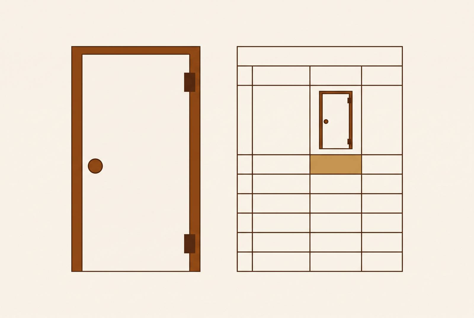 Cover illustration for “Door Schedule Discrepancy Types in Commercial Construction Documents”