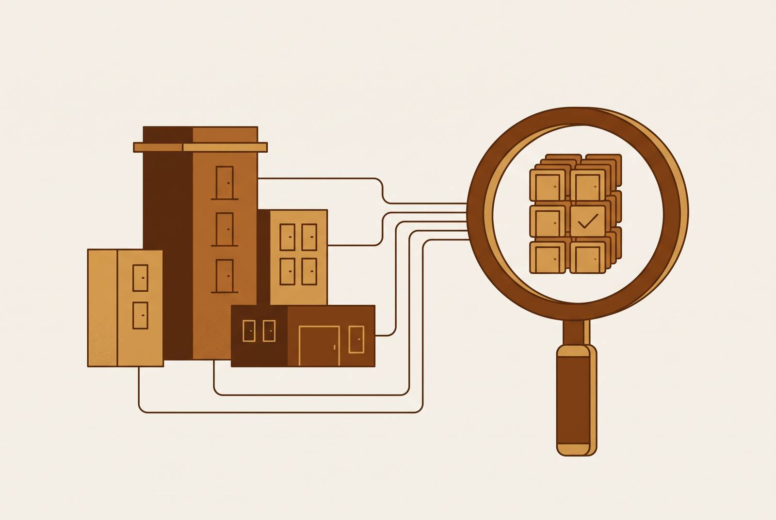Cover illustration for “Takeoff Verification Workflow for Multi-Building Division 8 Projects”
