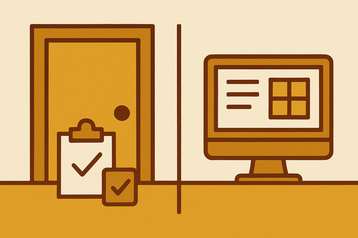 Cover illustration for “Specialized vs General Estimating Software for Doors Frames and Hardware”