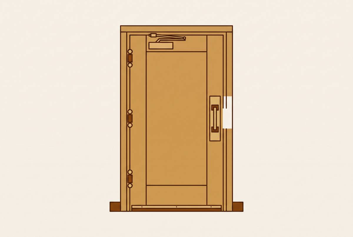 Cover illustration for “Using Door Elevations to Catch Schedule Omissions”