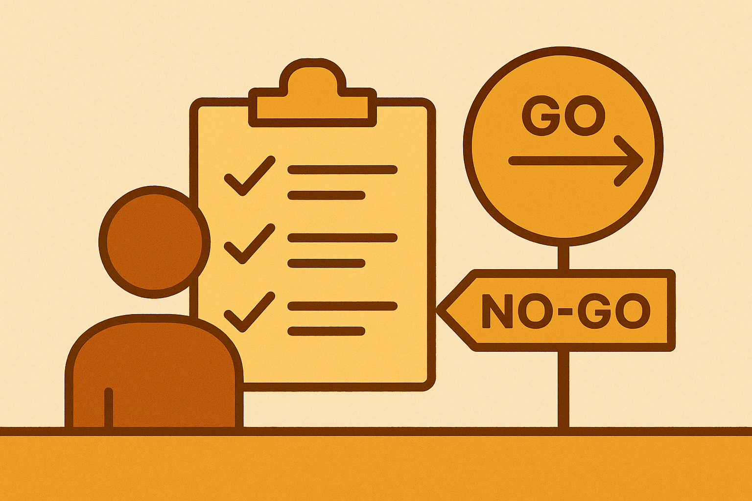 Cover illustration for “Go or No-Go Decision Criteria for Division 8 Bid Opportunities”
