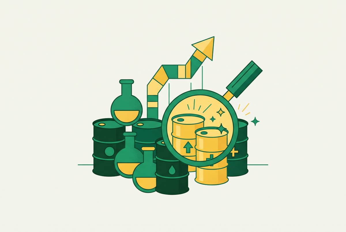 Cover illustration for “Identifying Upsell Triggers in Specialty Chemical Accounts”