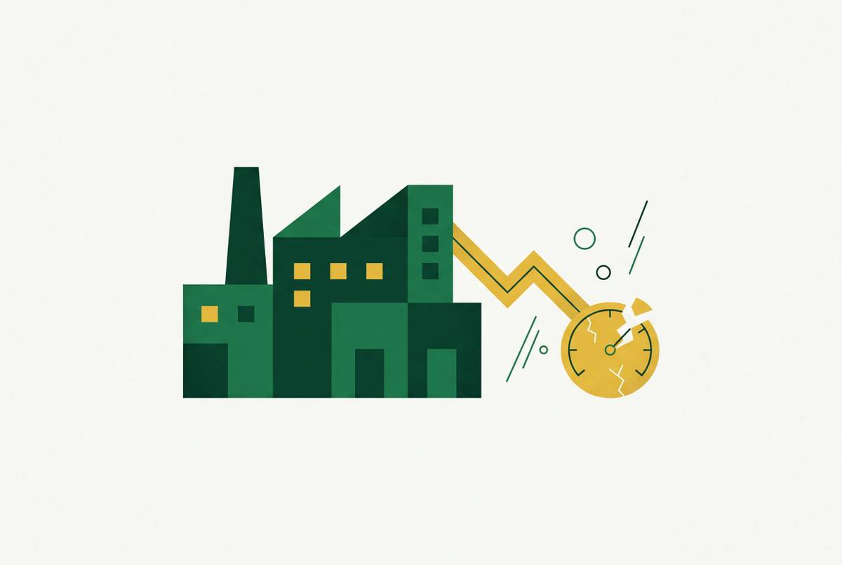 Cover illustration for “Recognizing Churn Risk in Manufacturing Accounts Before Renewal”