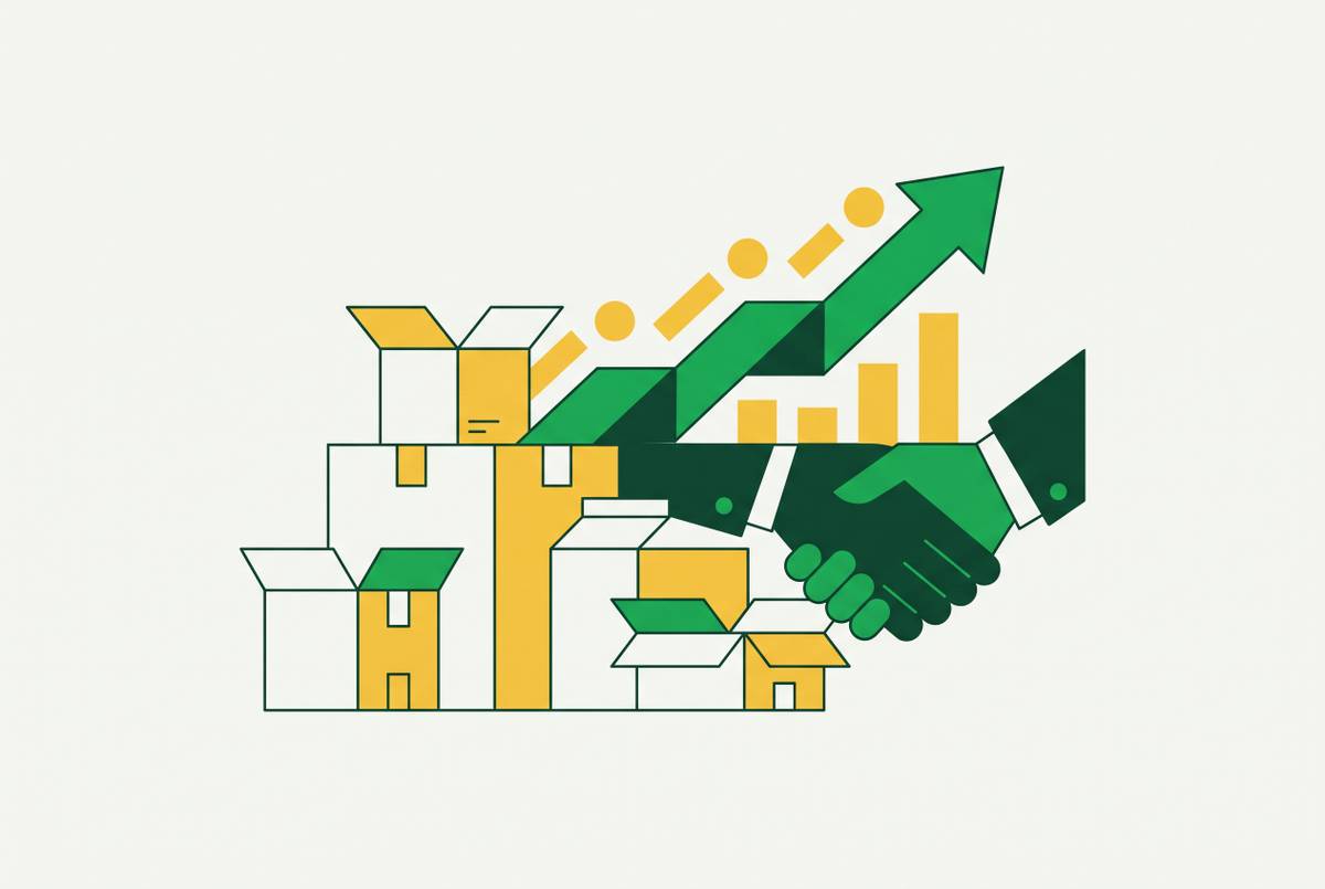 Cover illustration for “Packaging Sales Strategy for Contract Manufacturers”