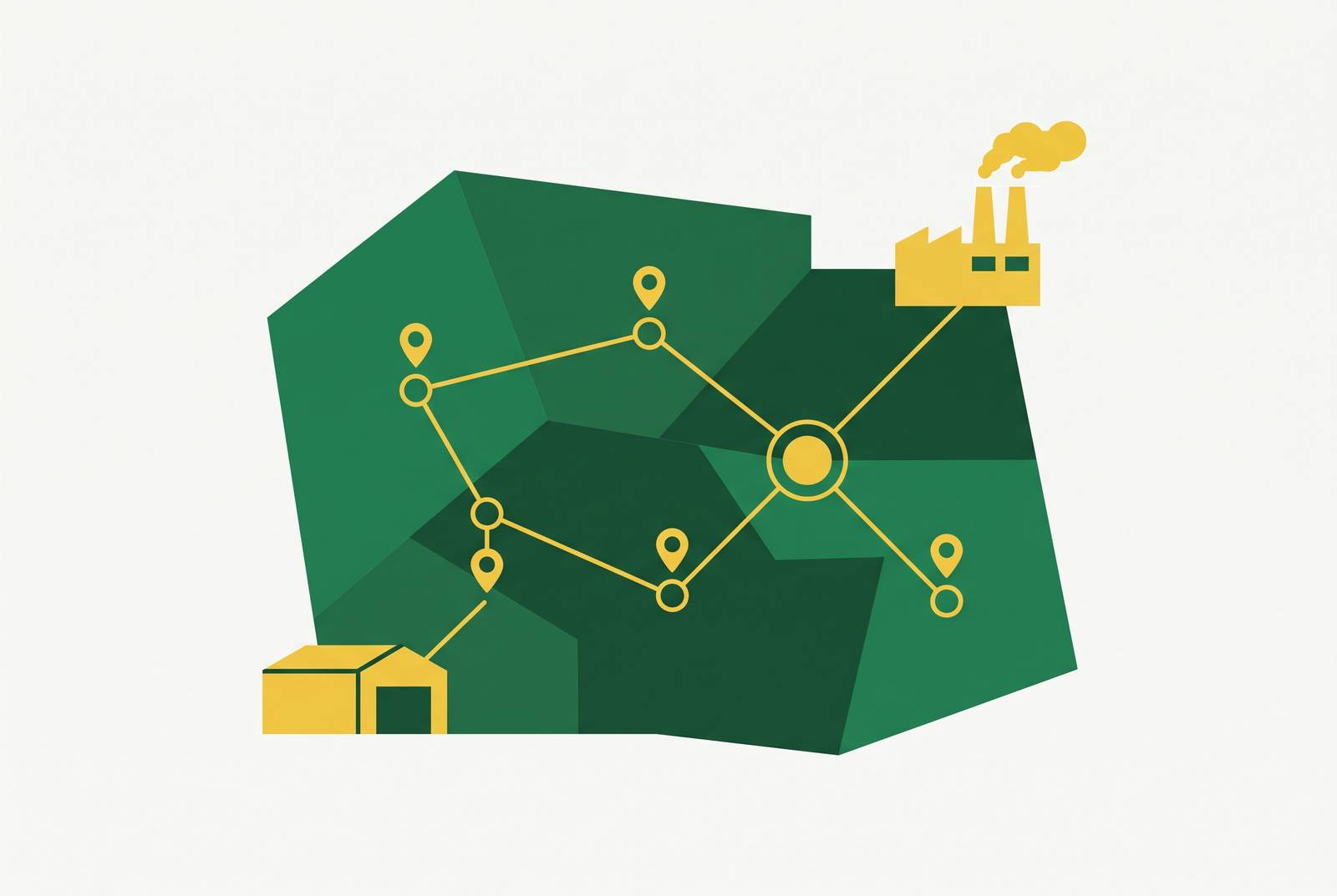 Cover illustration for “Free Territory Mapping Tools for Industrial Sales Routes”