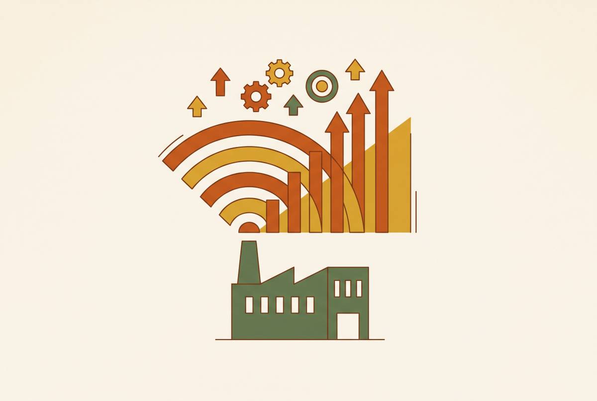 Cover illustration for “Demand Signals That Indicate a Manufacturer Is Ready to Buy”