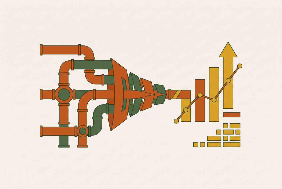 Cover illustration for “Pipeline Generation Metrics That Matter in Industrial Sales”