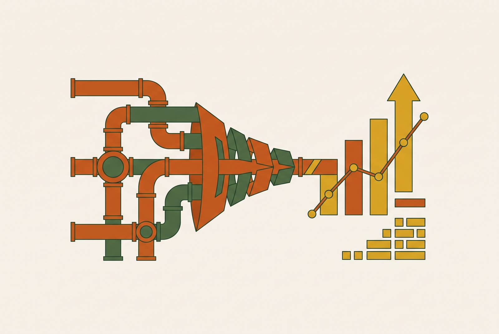 Cover illustration for “Pipeline Generation Metrics That Matter in Industrial Sales”