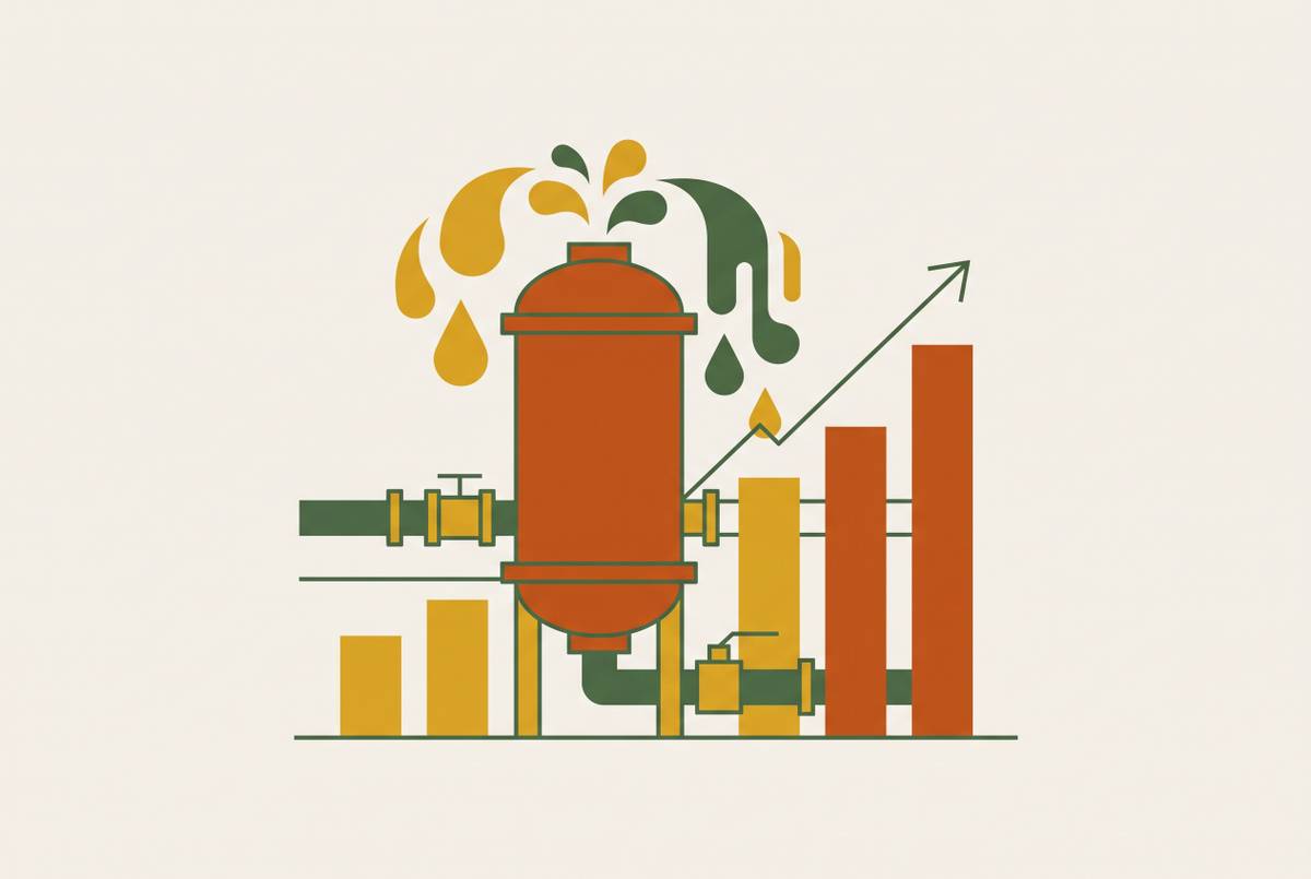 Cover illustration for “Equipment Profiles as Predictors of Chemical and Fluid Purchasing”