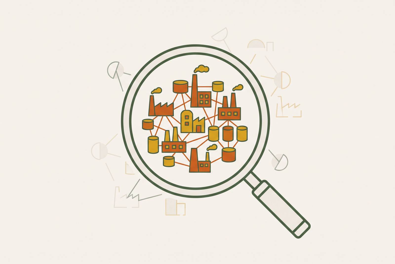 Cover illustration for “Identifying Emerging Industrial Clusters Before Competitors Do”