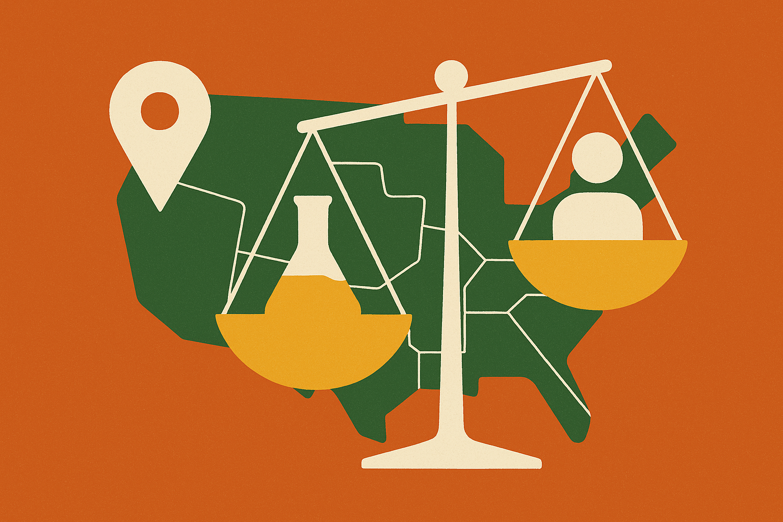 Cover illustration for “Territory Planning for Specialty Chemical Distributors Versus Direct Sales Forces”