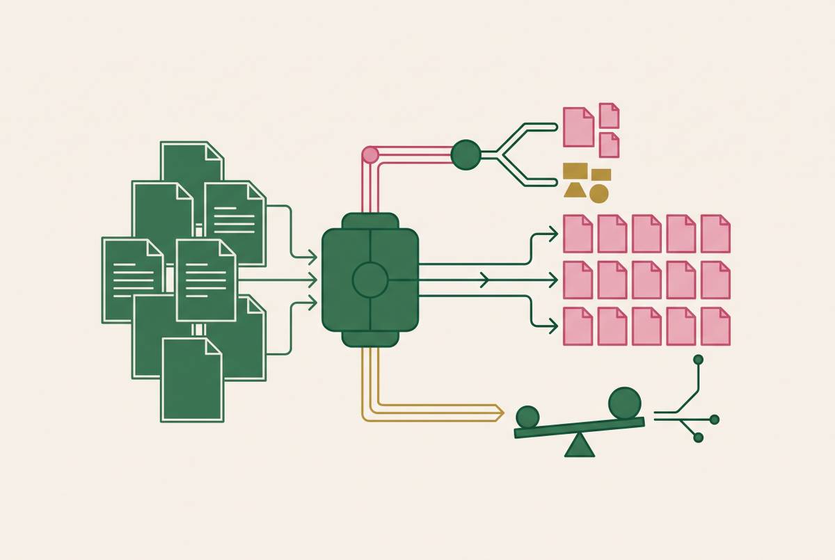 Cover illustration for “Throughput Architecture Tradeoffs in Document Parsing APIs for Daily PDF Processing at Scale”