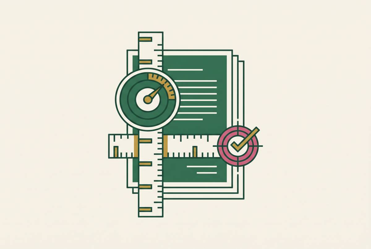 Cover illustration for “Benchmarking Methodology Standards for Document AI Accuracy Claims”