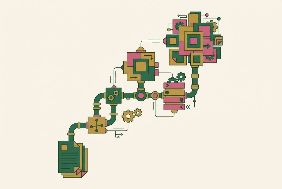 Cover illustration for “Total Cost of Ownership for Homegrown Document AI Pipelines”