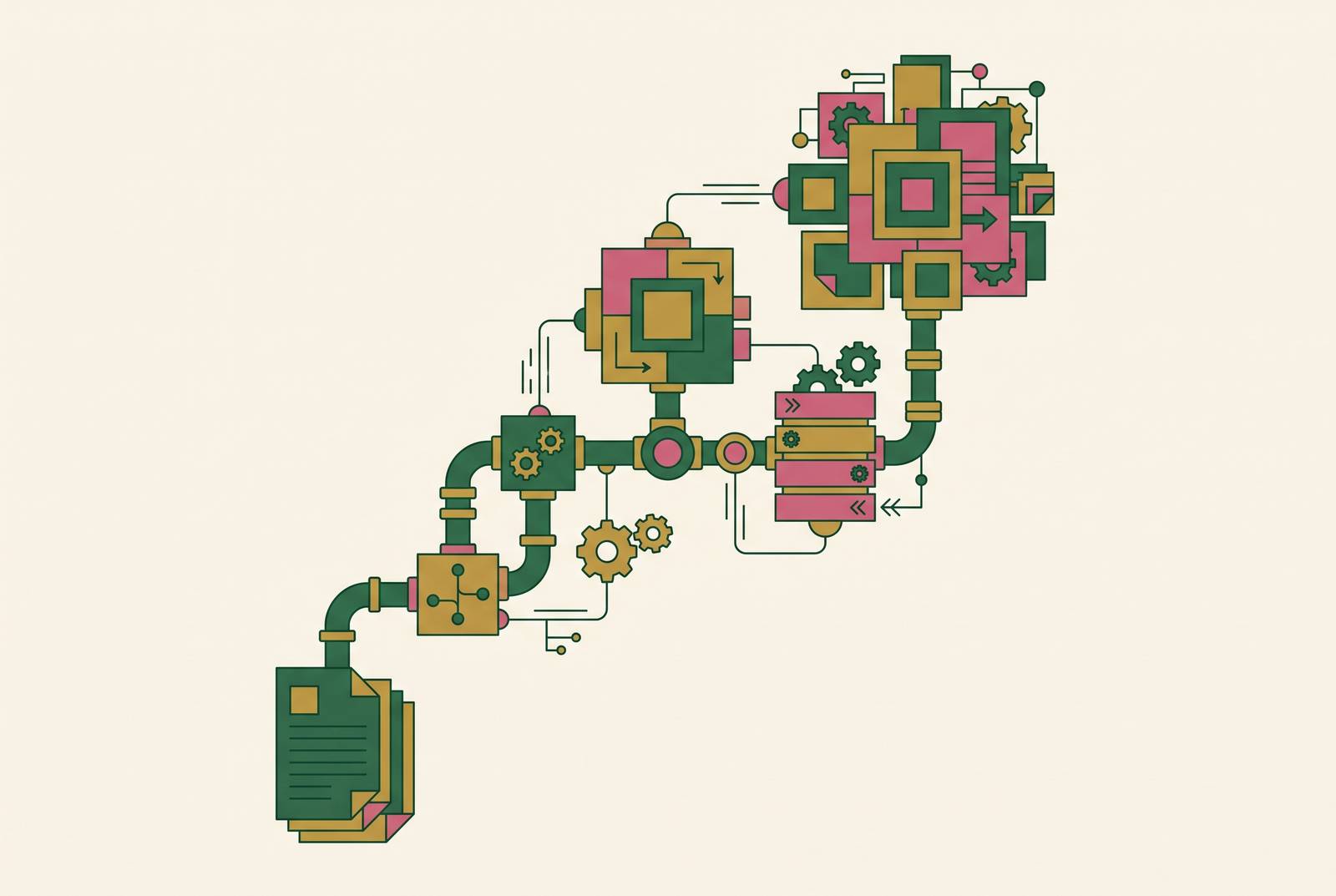 Cover illustration for “Total Cost of Ownership for Homegrown Document AI Pipelines”