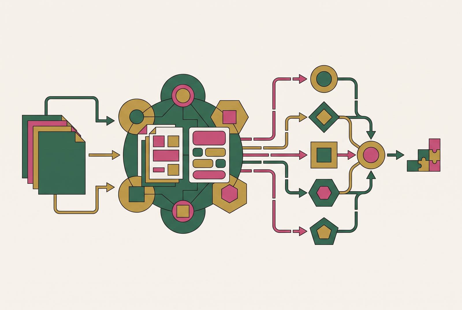 Cover illustration for “Document Parsing System Architecture for AI Agent Pipelines”