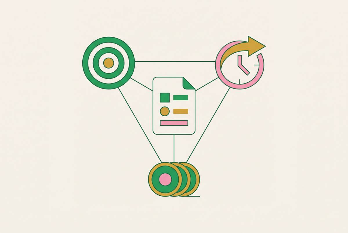 Cover illustration for “Accuracy vs. Latency vs. Cost Tradeoffs in Document Extraction APIs”