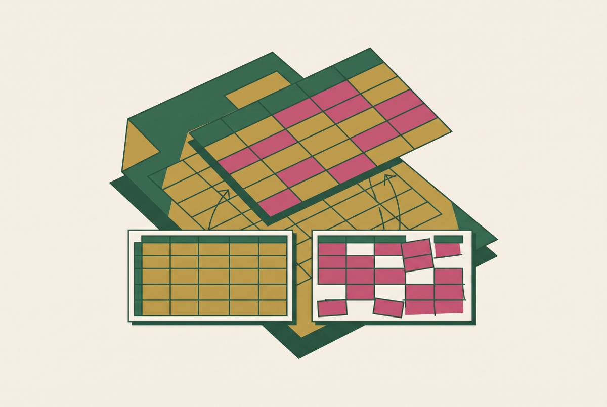 Cover illustration for “Table Extraction Vendor Comparison for Scanned PDFs”