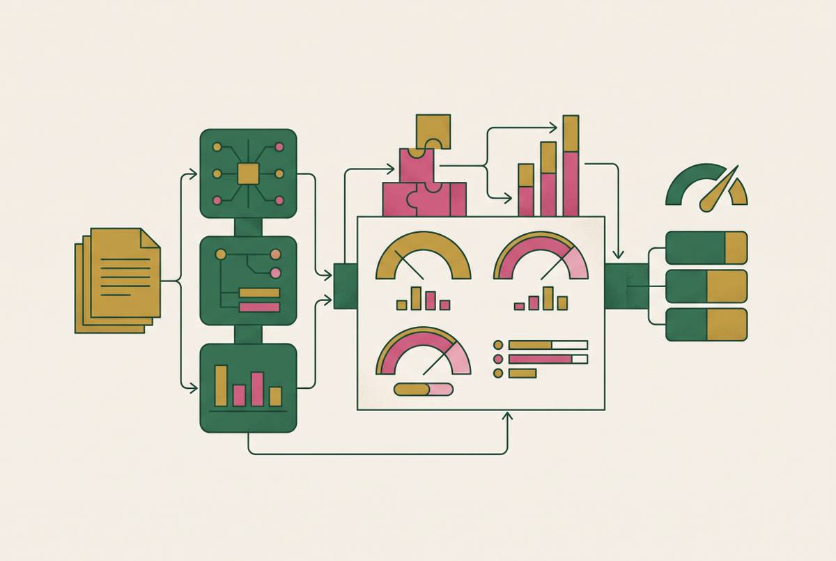 Cover illustration for “Evaluation Infrastructure Costs in Document AI Pipelines”