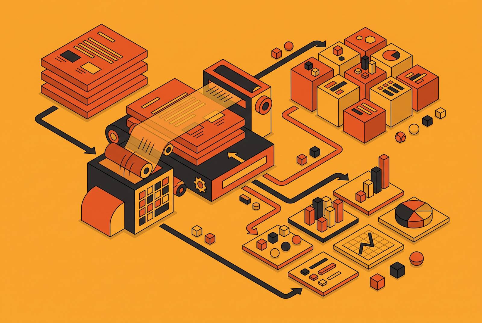 Cover illustration for “SEC Filing Document Parsing for Financial Data Extraction”