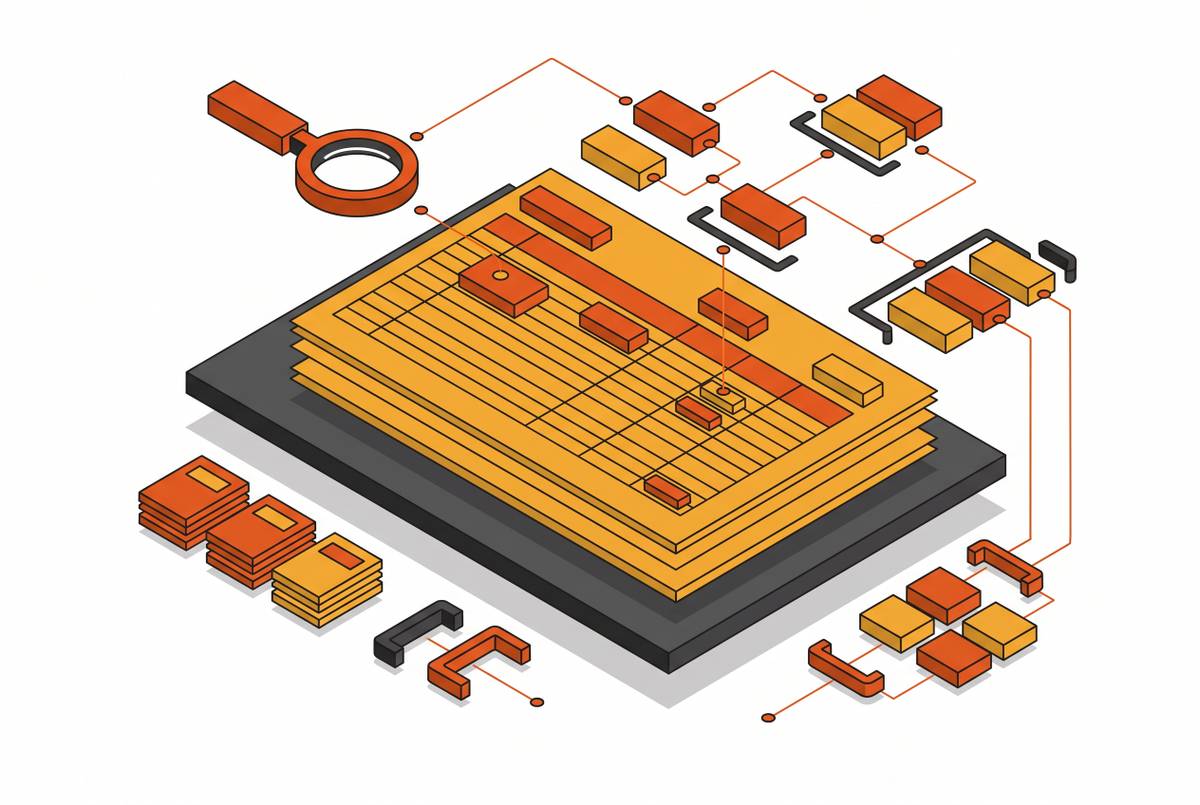 Cover illustration for “Parsing Complex Form Layouts with Field Relationship Extraction”