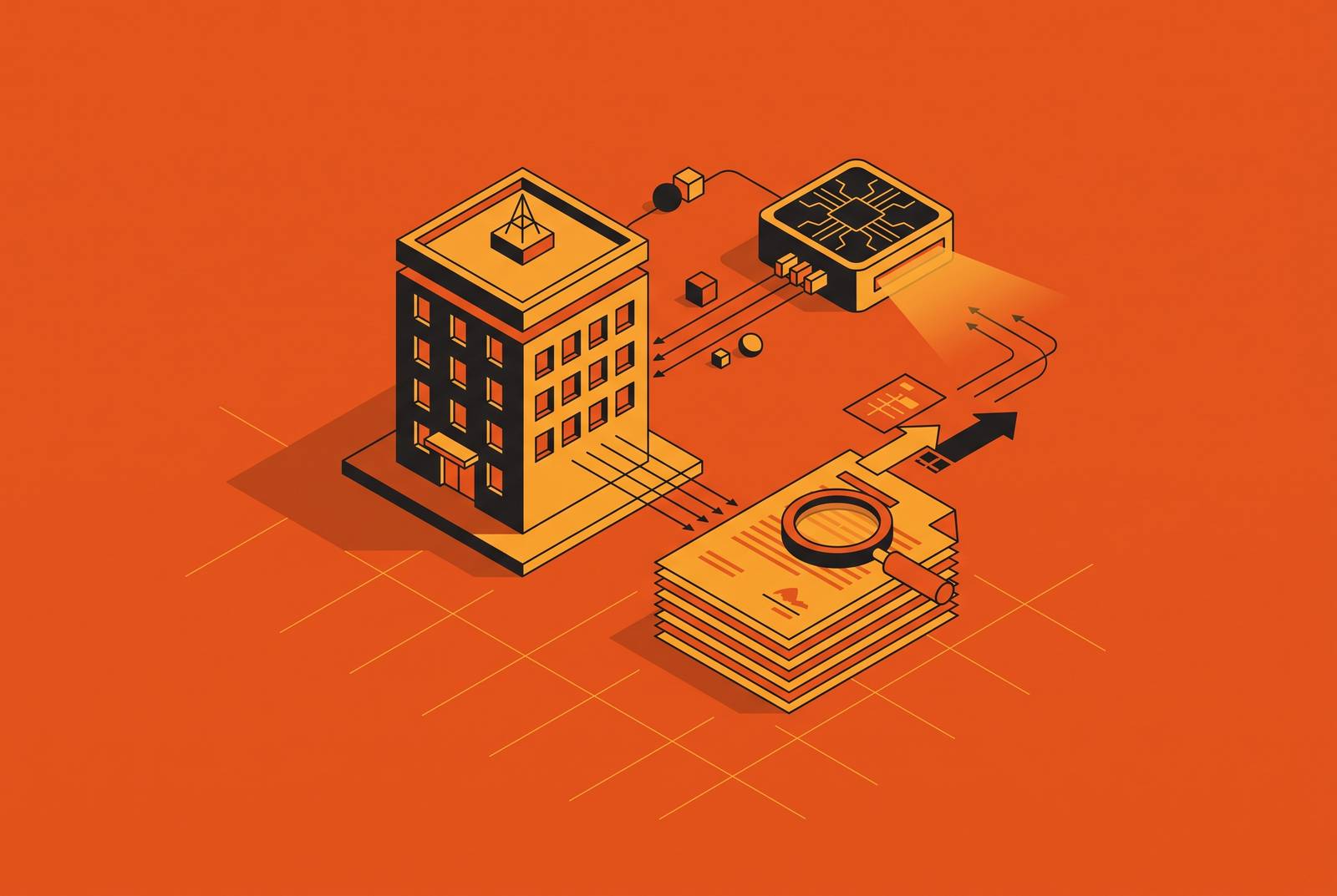 Cover illustration for “Commercial Real Estate Lease Abstraction With Document AI”