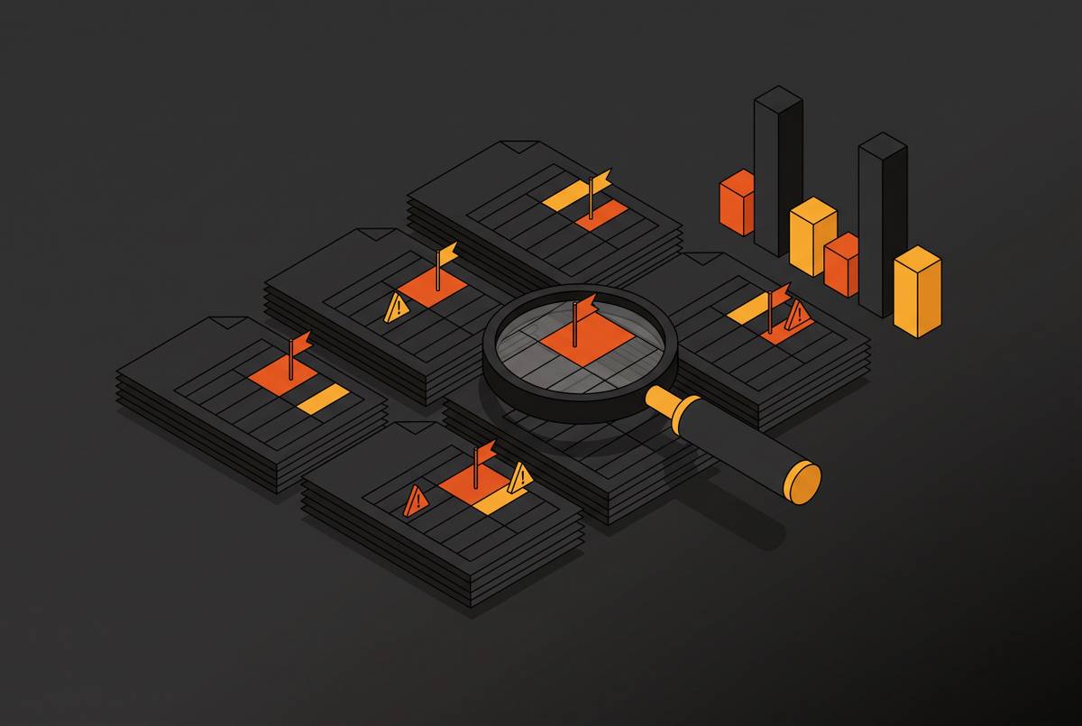 Cover illustration for “Error Analysis for Low-Accuracy Document Extraction Fields”