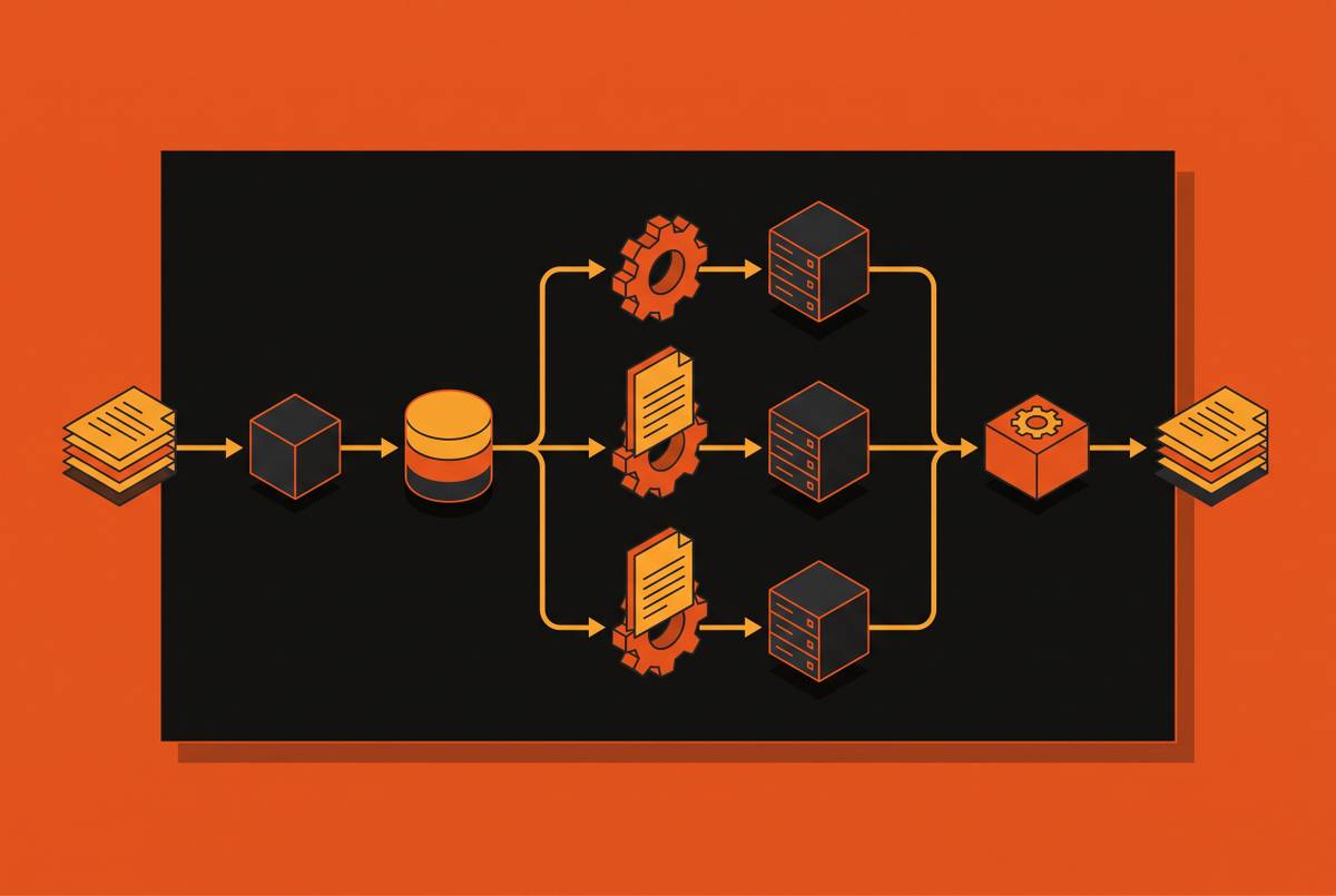 Cover illustration for “Idempotent Document Processing in Distributed Pipeline Architectures”