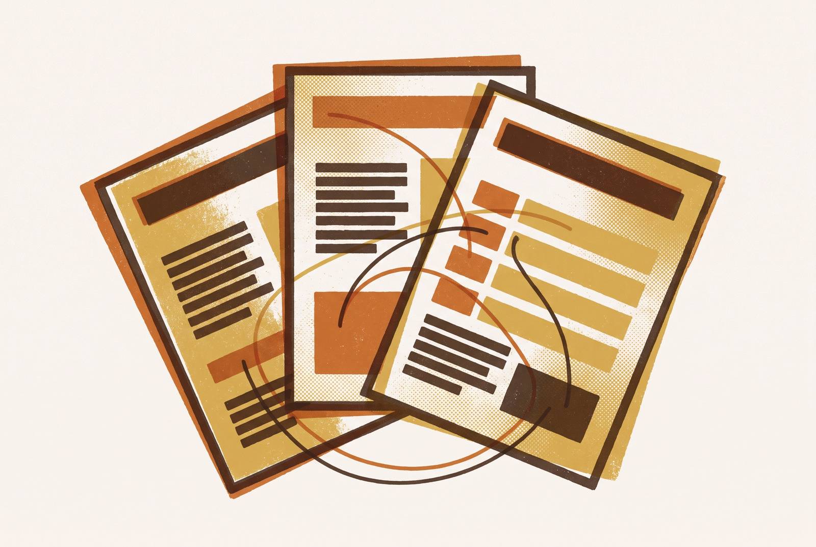 Cover illustration for “Cross-Page Entity Resolution in Multi-Page Contracts and Legal Documents”