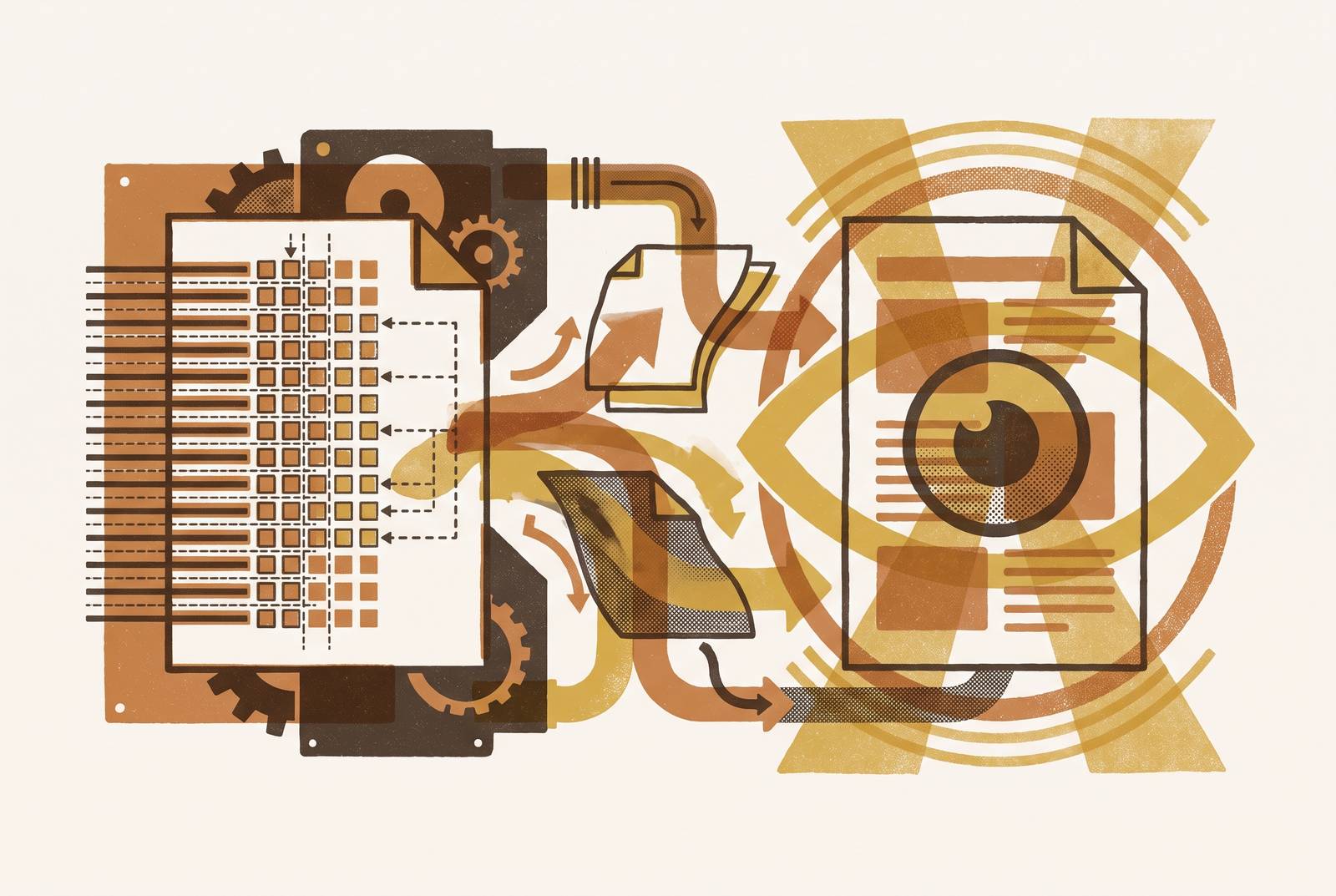 Cover illustration for “Vision-Language Models vs Traditional OCR in Enterprise Pipelines”