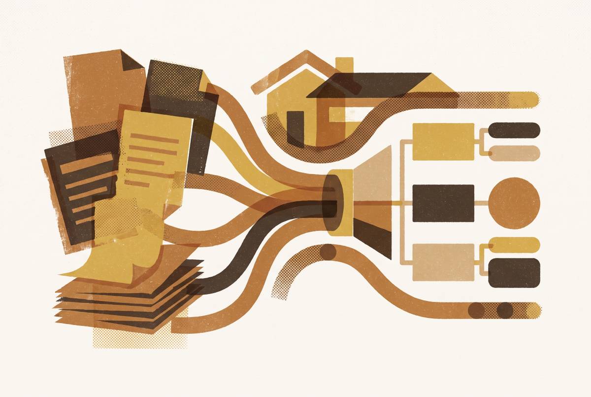 Cover illustration for “Redesigning Mortgage Underwriting Workflows Around AI Document Extraction”
