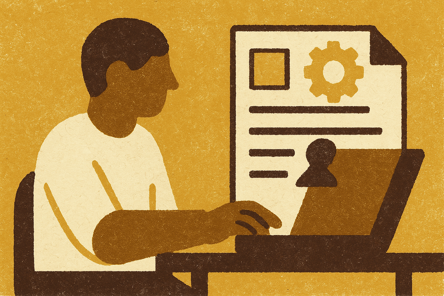 Cover illustration for “Reviewer Role Redesign After AI Document Automation”
