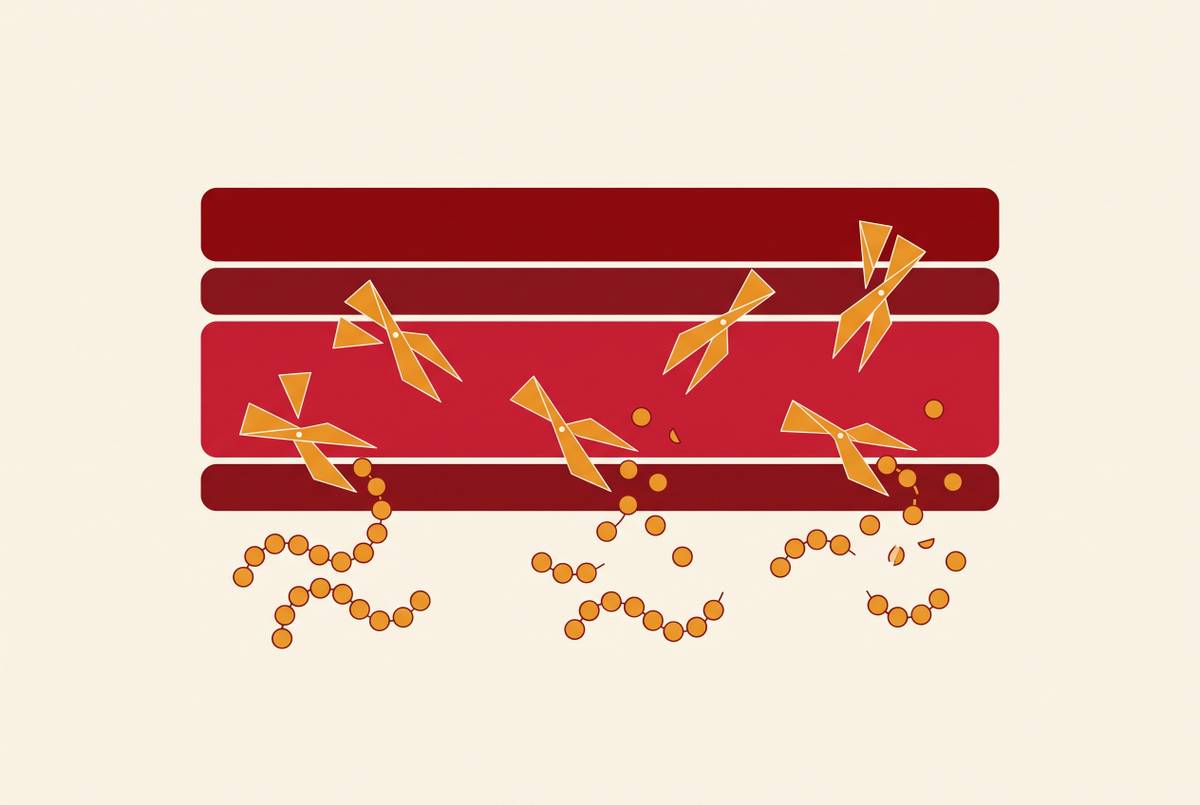 Cover illustration for “Proteolytic Barriers at the Nasal Mucosa for Peptide Therapeutics”