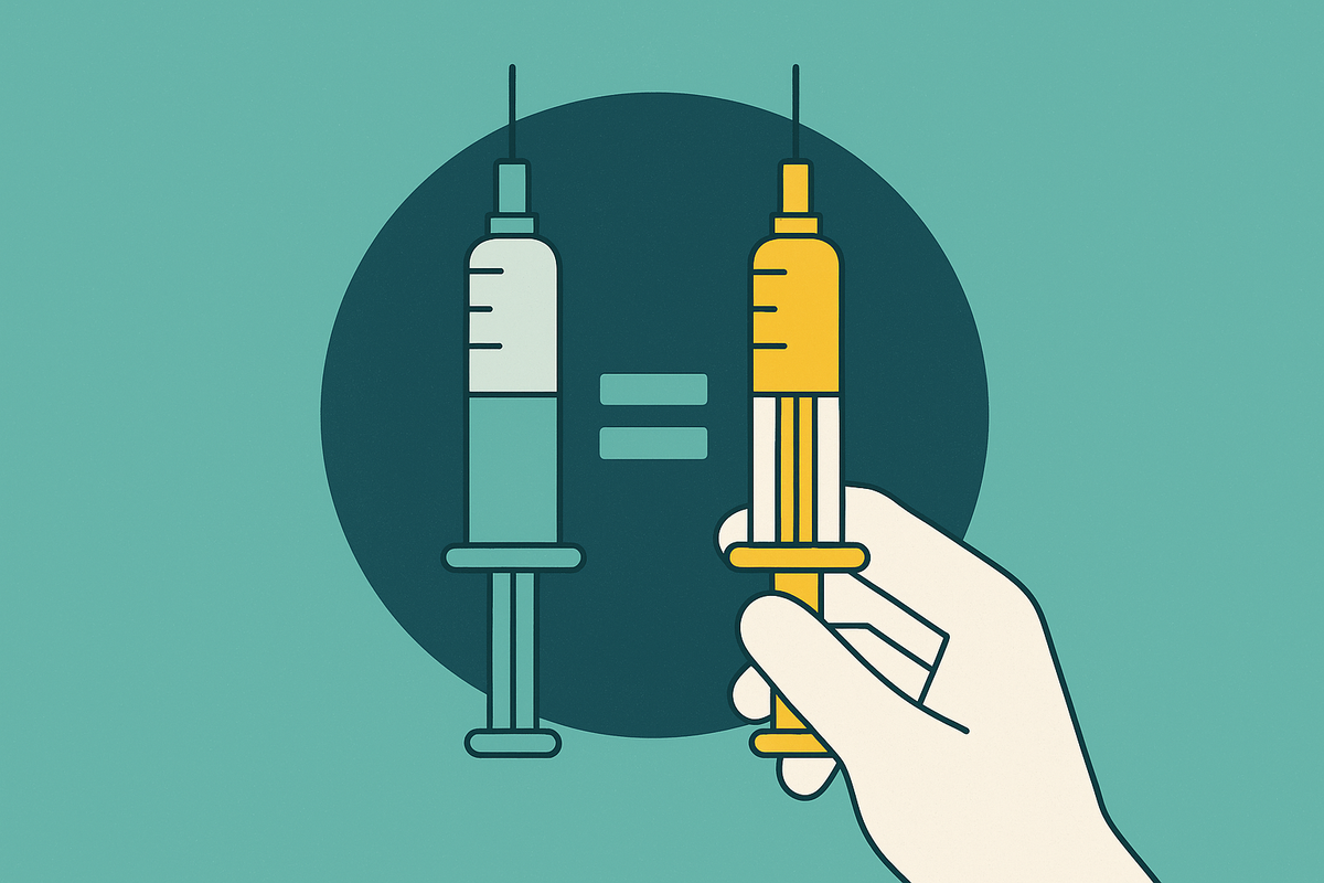 Cover illustration for “Dual GLP-1 GIP Receptor Agonists Compared”