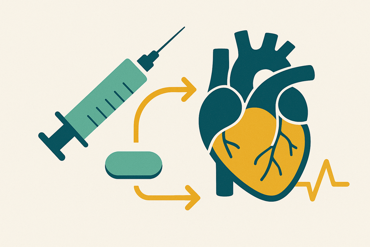 Cover illustration for “GLP-1 and Cardiovascular Risk Reduction Mechanisms”