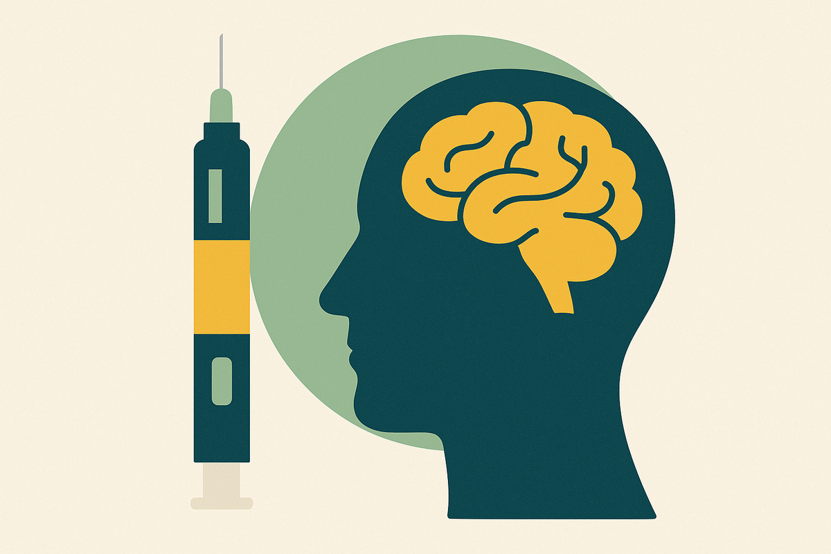 Cover illustration for “GLP-1 Agonists and Parkinson's Disease Neuroprotection”