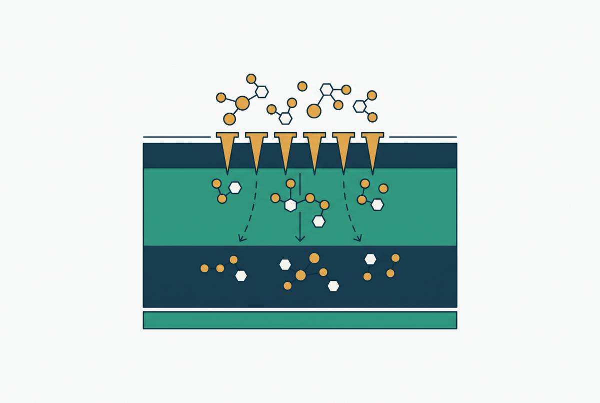 Cover illustration for “Transdermal Peptide Delivery Technologies in Development”