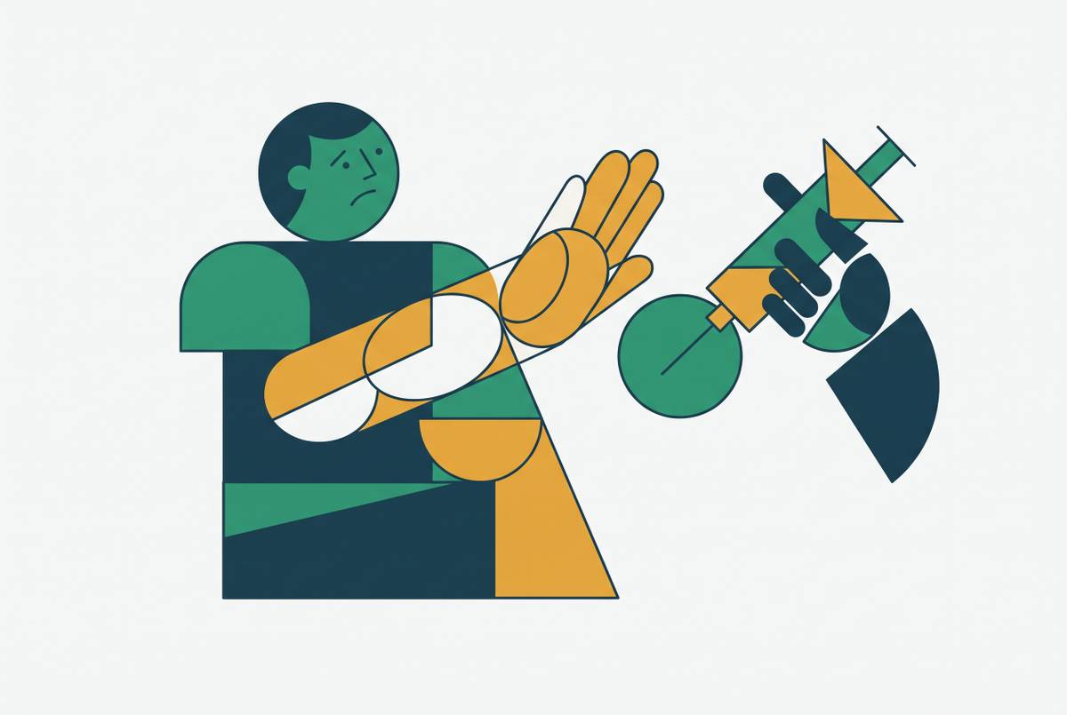 Cover illustration for “Needle Aversion and Injection Anxiety in Chronic Disease Management”