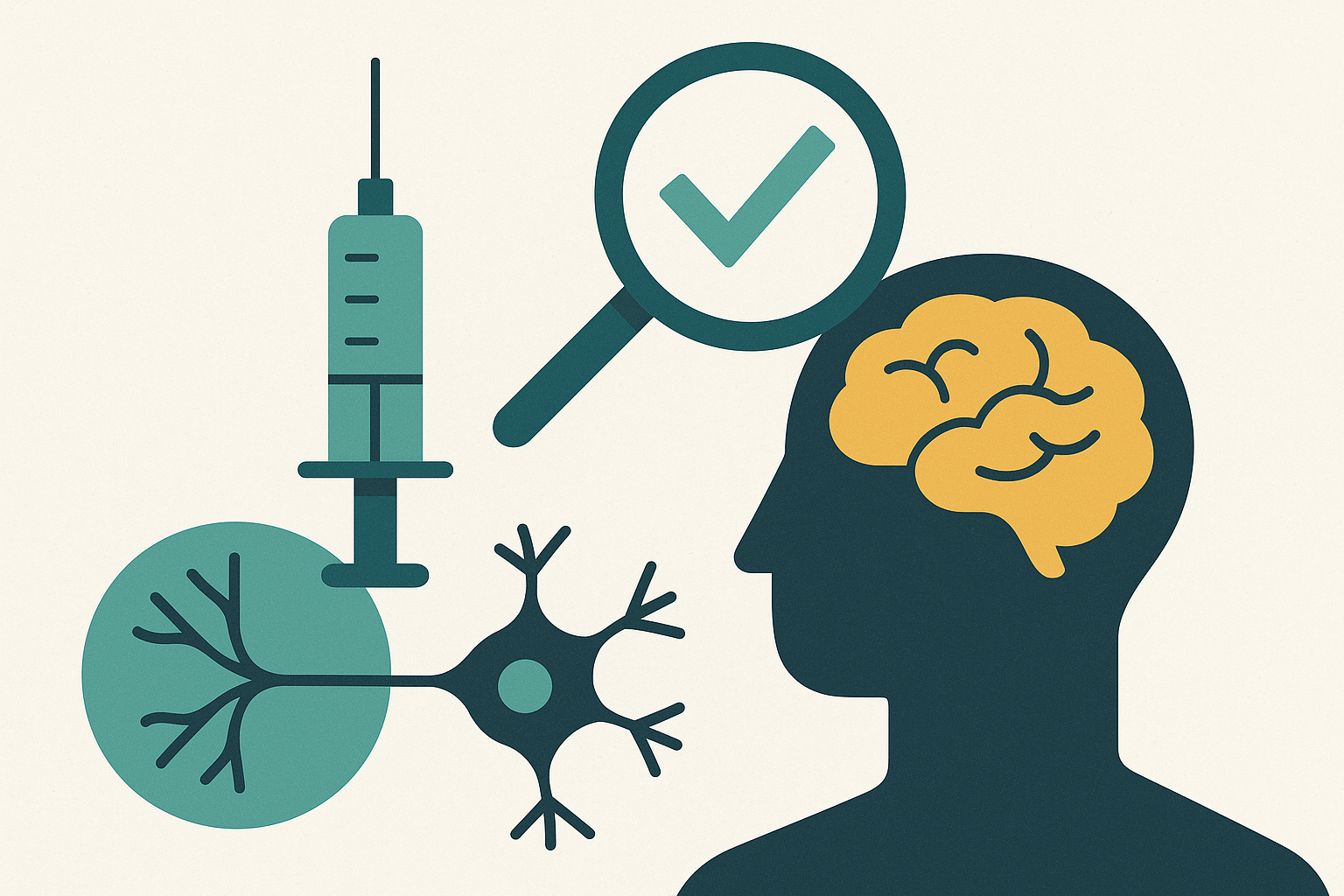 Cover illustration for “GLP-1 Receptor Agonists and Dementia Risk Reduction Research”