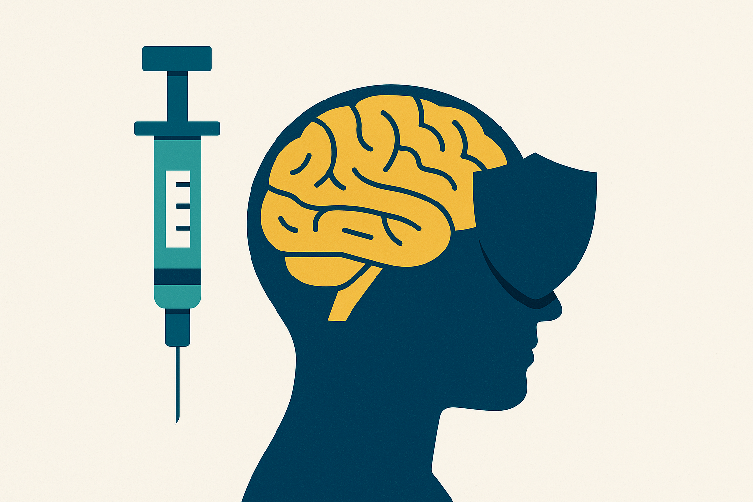 Cover illustration for “GLP-1 Drugs and Parkinson's Disease Neuroprotection”