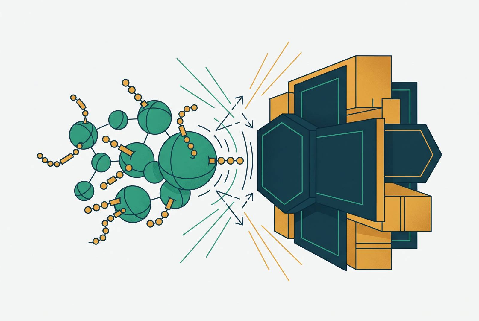 Cover illustration for “Columbia University Nanoparticle Spinout IP Versus Big Pharma Formulation Patents in Peptide Delivery”