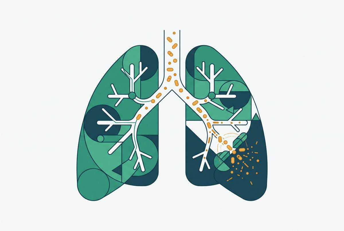 Cover illustration for “How the Lungs Absorb Peptides and Where That Breaks Down for GLP-1s”