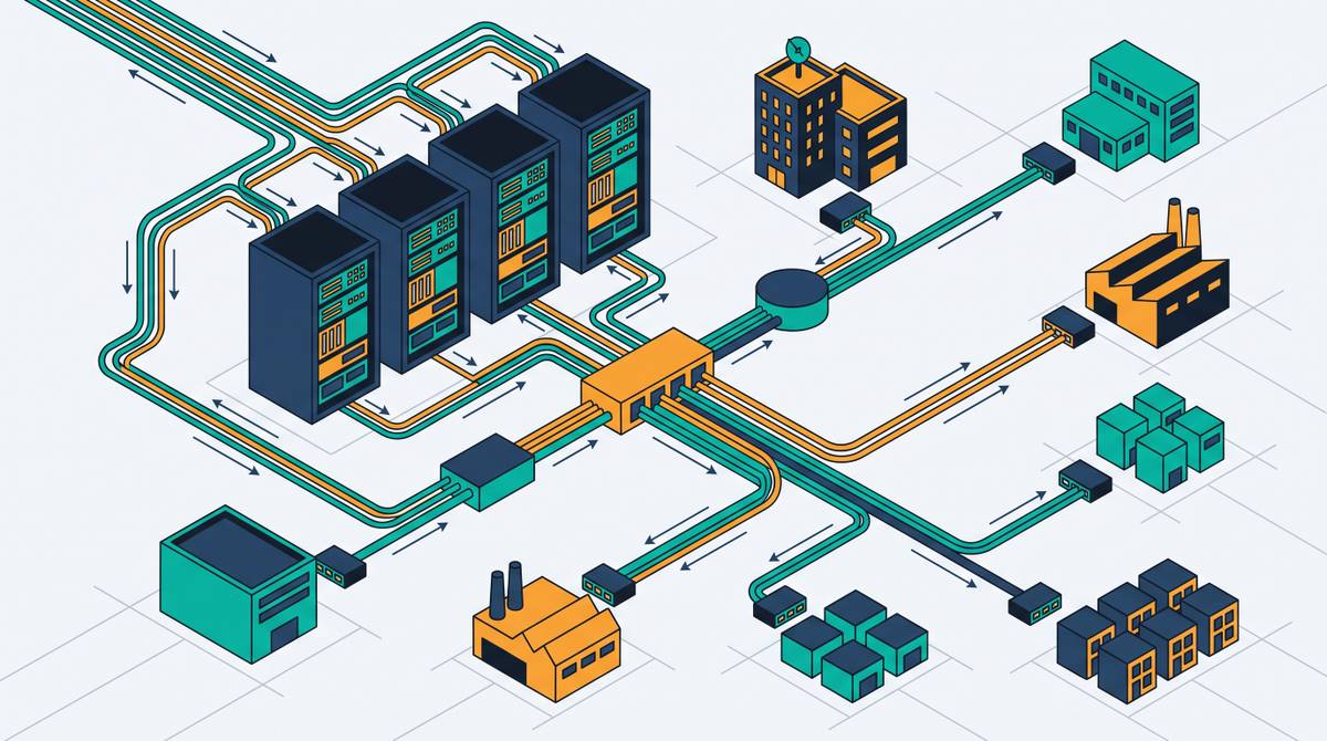 Cover illustration for “Dedicated Internet Access Provisioning at Scale”