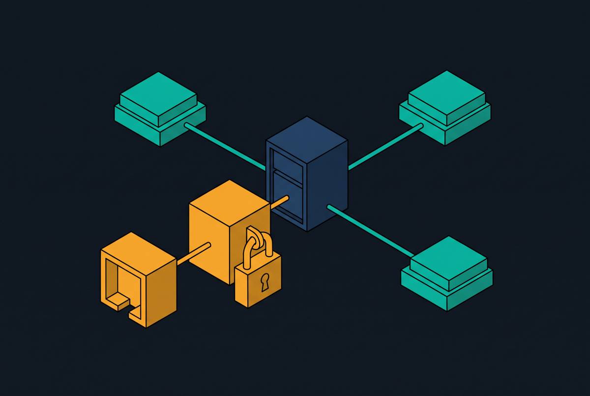 Cover illustration for “OSS Vendor Lock-In Risks for Fiber Operators”