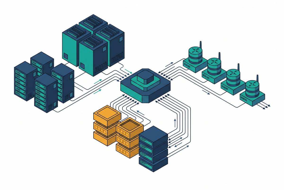 Cover illustration for “OSS Provisioning Architectures for Modern Service Providers”
