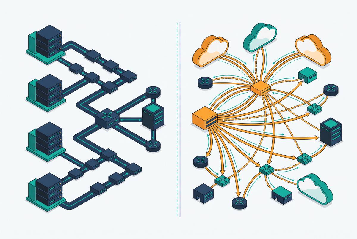 Cover illustration for “MPLS vs SD-WAN for Carrier-Grade Service Providers”