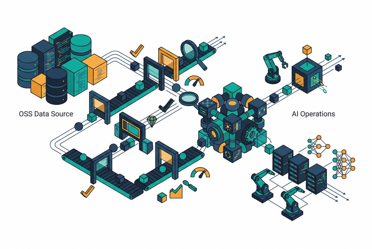 Cover illustration for “OSS Data Quality Requirements for AI-Driven Operations”